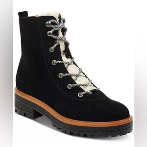 Marc Fisher Izma Shearling Hiker Boots women’s 9.5
